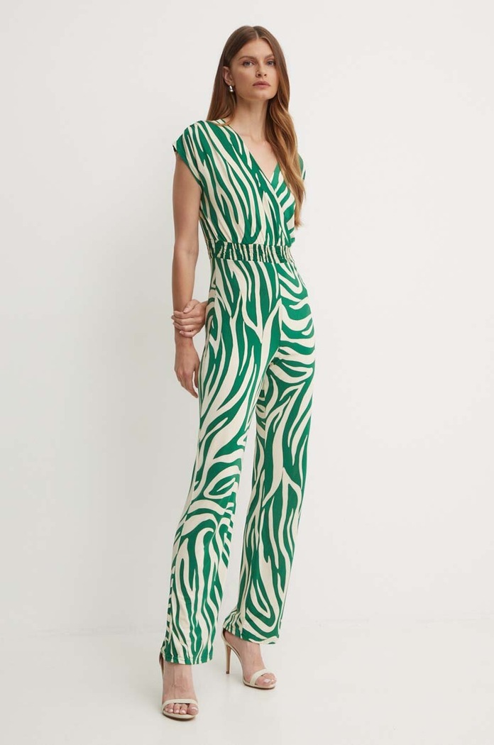 Morgan tuta elegante PVEBO maglia verde PVEBO.MULTICO
