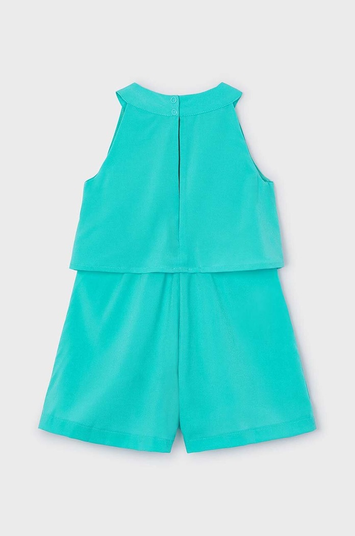 Παιδική ολόσωμη φόρμα Mayoral 3856.6C.Mini.PPYH τιρκουάζ SS24