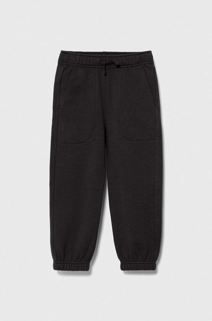 Παιδικό φούτερ Abercrombie & Fitch πλεκτό ύφασμα γκρί KI234.4010