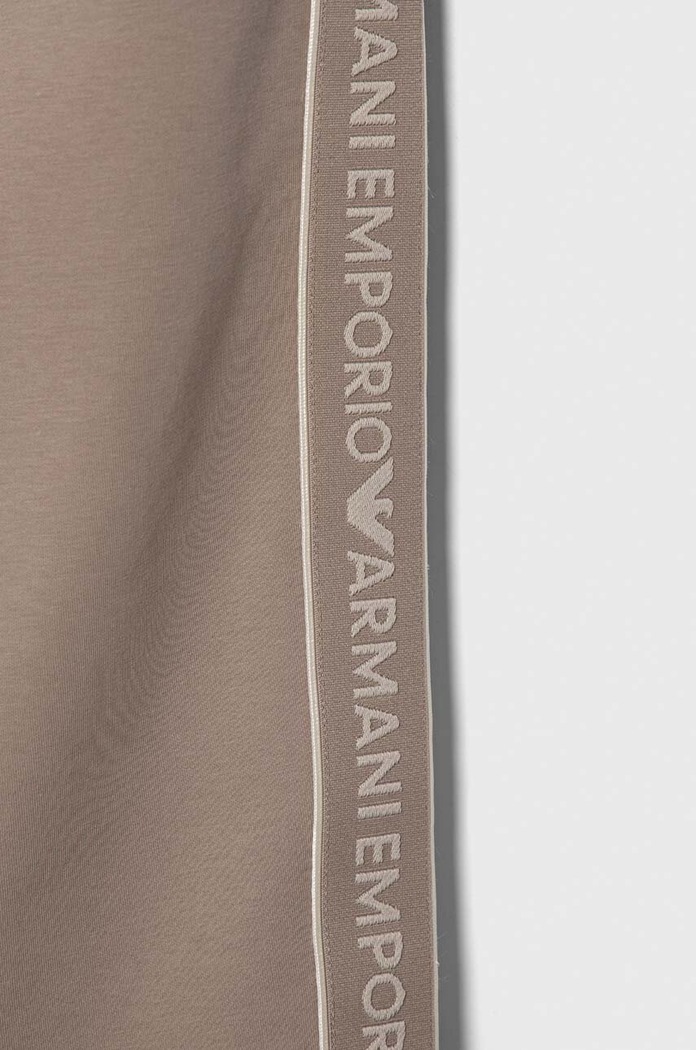 CHLAPEC Dětské tepláky Emporio Armani 3D4P68.1JHSZ hnědá