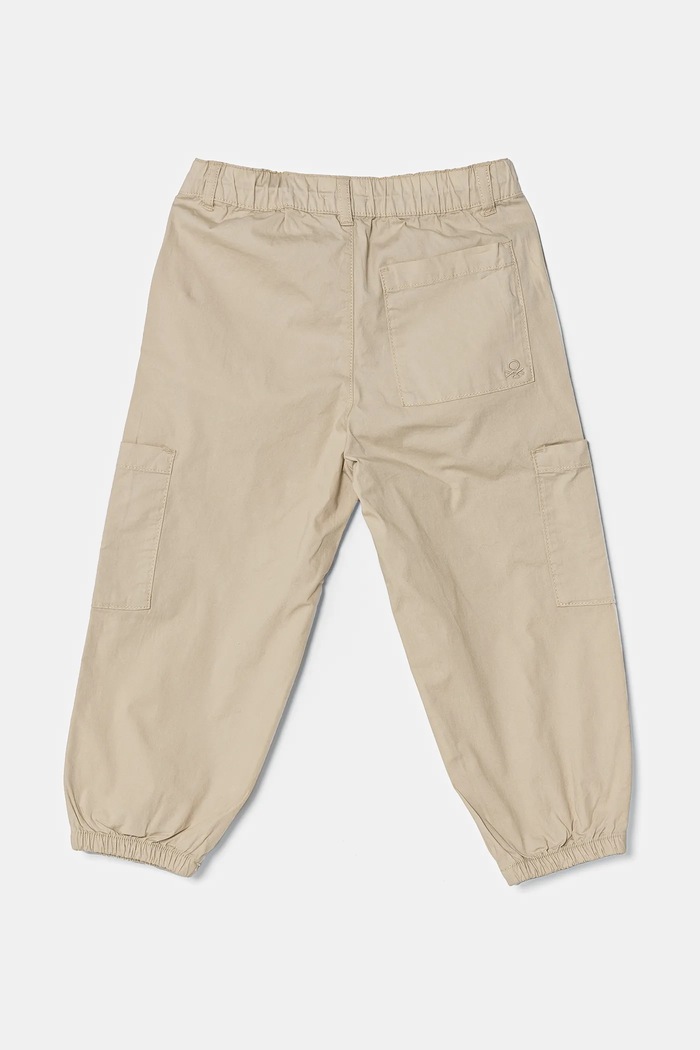 Dječje hlače United Colors of Benetton 4L2VGF01R.P.Seasonal bež SS25