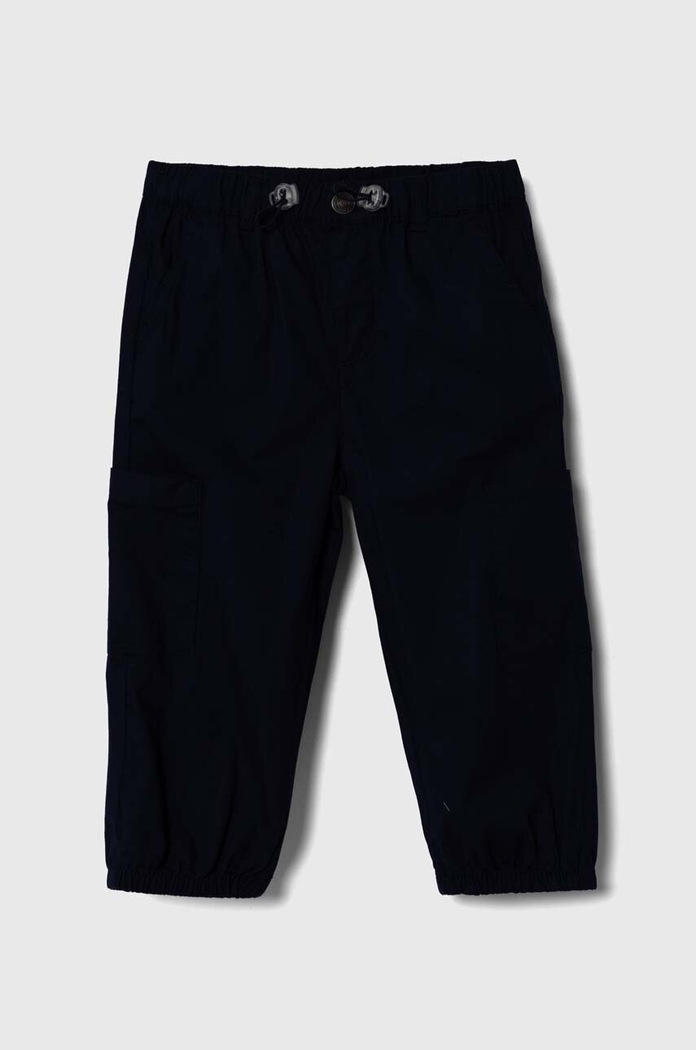 United Colors of Benetton spodnie dziecięce z elastanem granatowy 4L2VGF01R.P.Seasonal