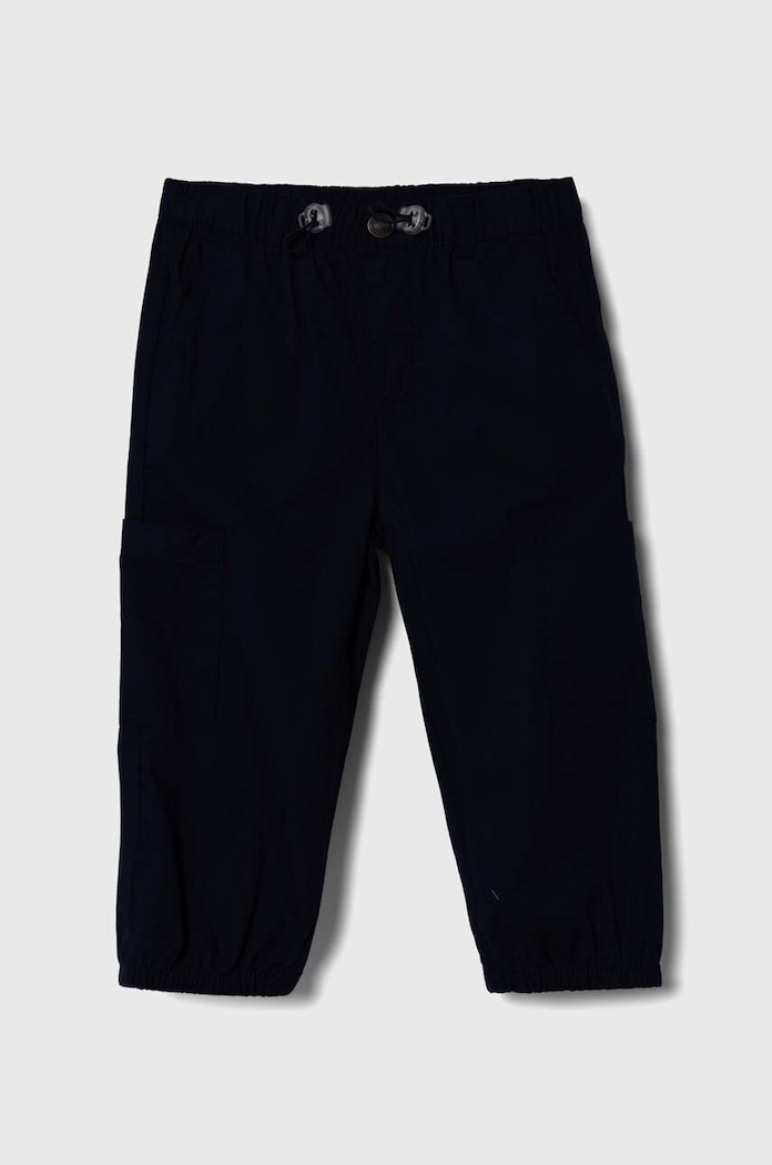 United Colors of Benetton spodnie dziecięce z elastanem granatowy 4L2VGF01R.P.Seasonal