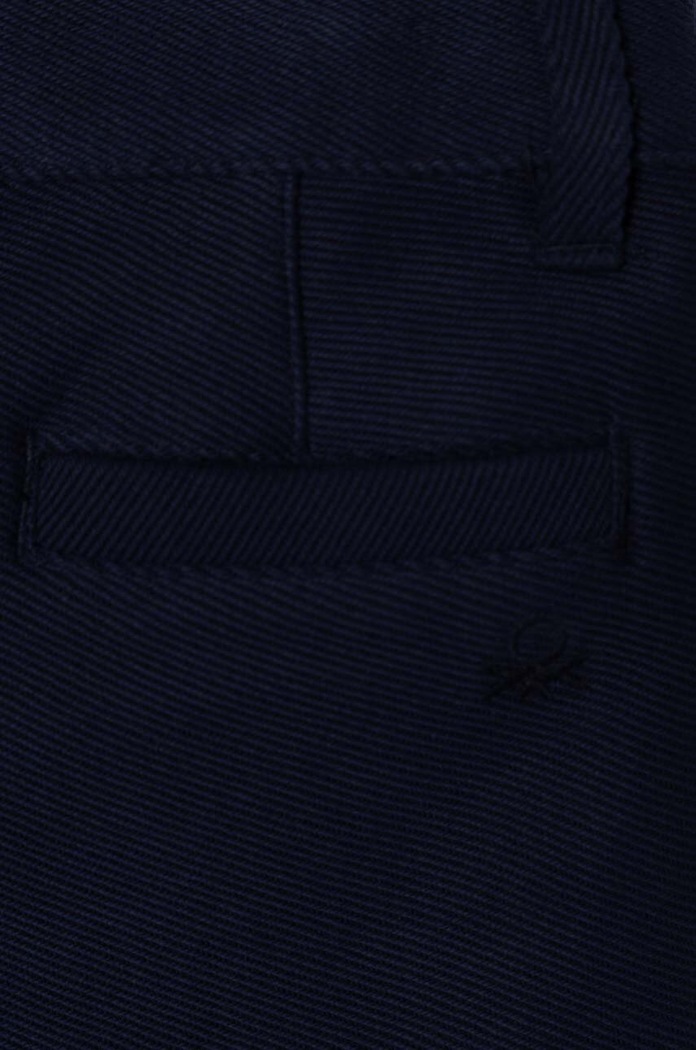 CHLAPEC Dětské bavlněné kalhoty United Colors of Benetton 3ITZGF03N.P.Seasonal námořnická modř