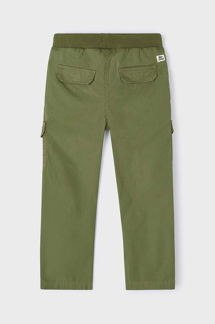 Băieți Mayoral pantaloni copii cargo 3545.5F.Mini.PPYH verde