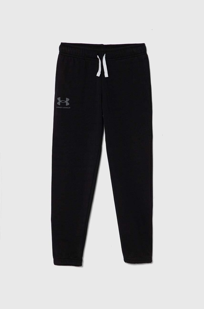 Under Armour gyerek melegítőnadrág Boys Rival Terry sima fekete 1383134