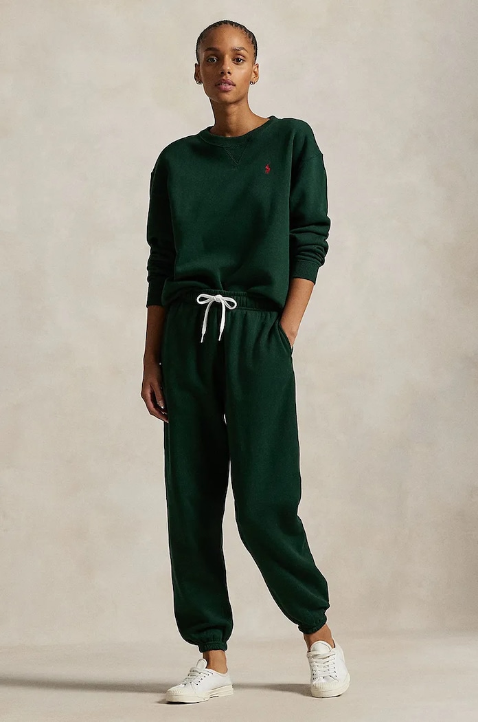 Tepláky Polo Ralph Lauren pletenina zelená 211943009