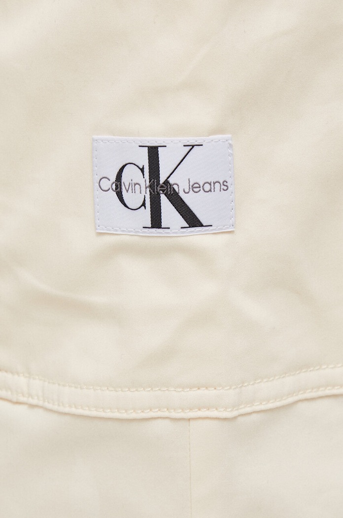 Kalhoty Calvin Klein Jeans béžová J20J222607