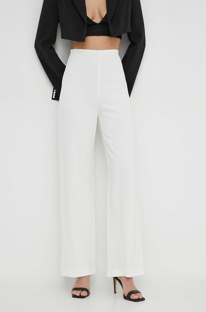 Patrizia Pepe pantaloni drept bej 8P0561.A108