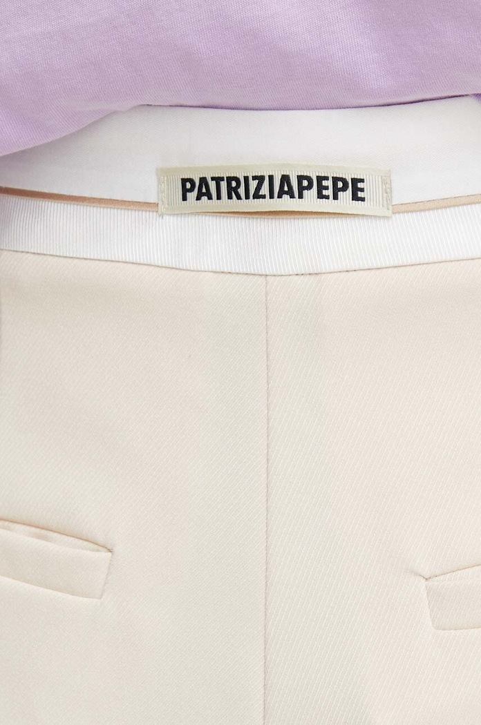 Spodnie Patrizia Pepe 8P0576.A375 beżowy
