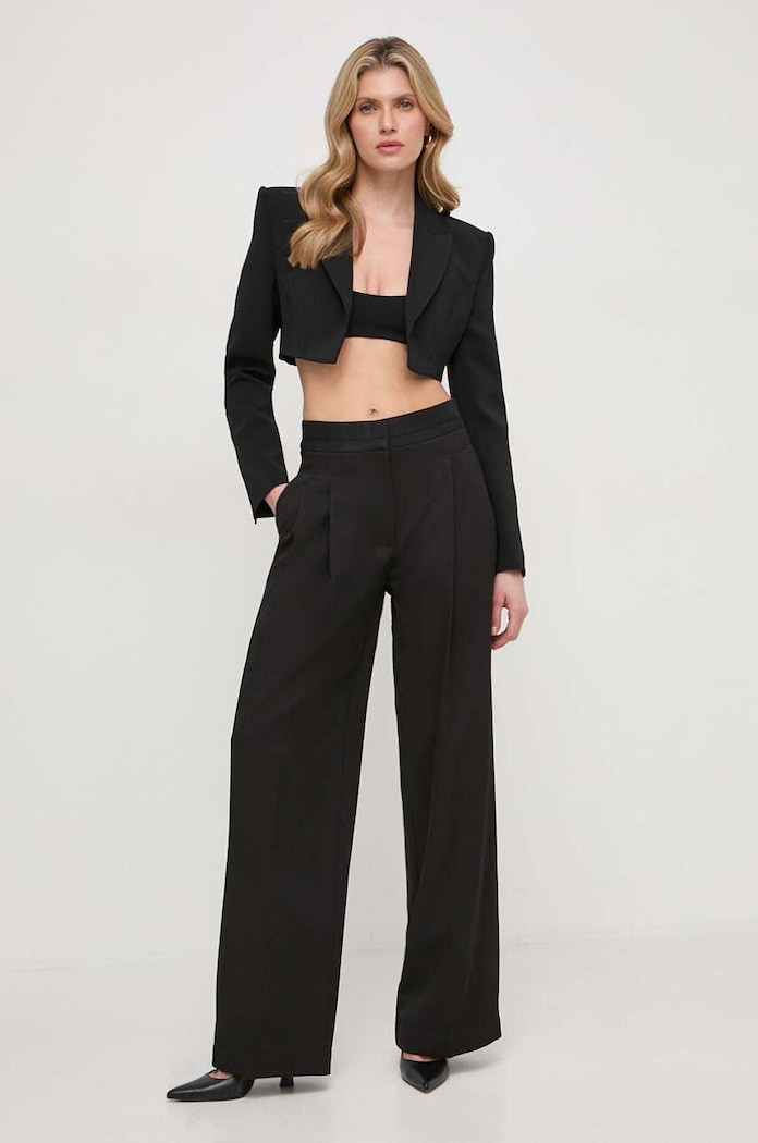Patrizia Pepe spodnie 8P0576.A375 czarny AA00
