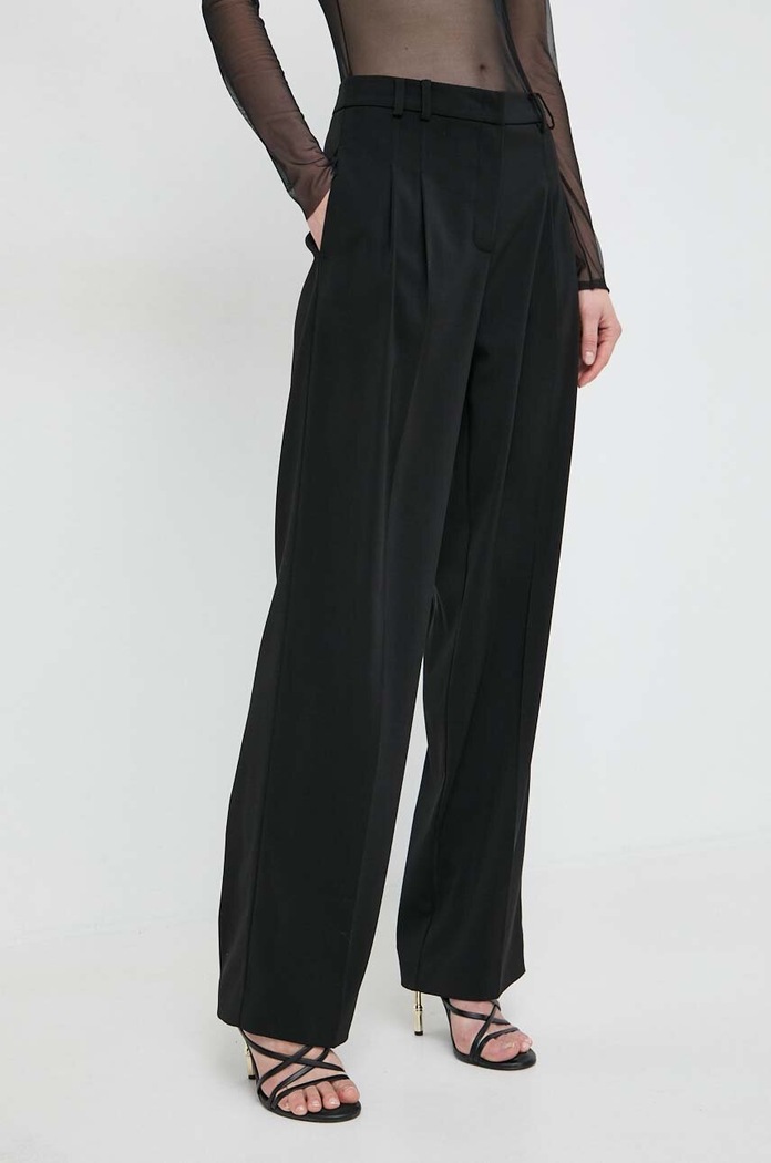 Kalhoty Patrizia Pepe 8P0598.A6F5 černá AA00
