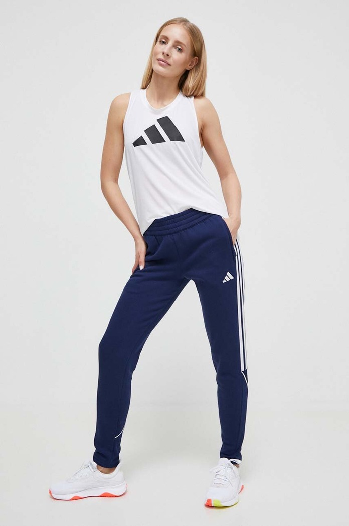 Tréninkové kalhoty adidas Performance Tiro 23 League pletenina modrá HS3609