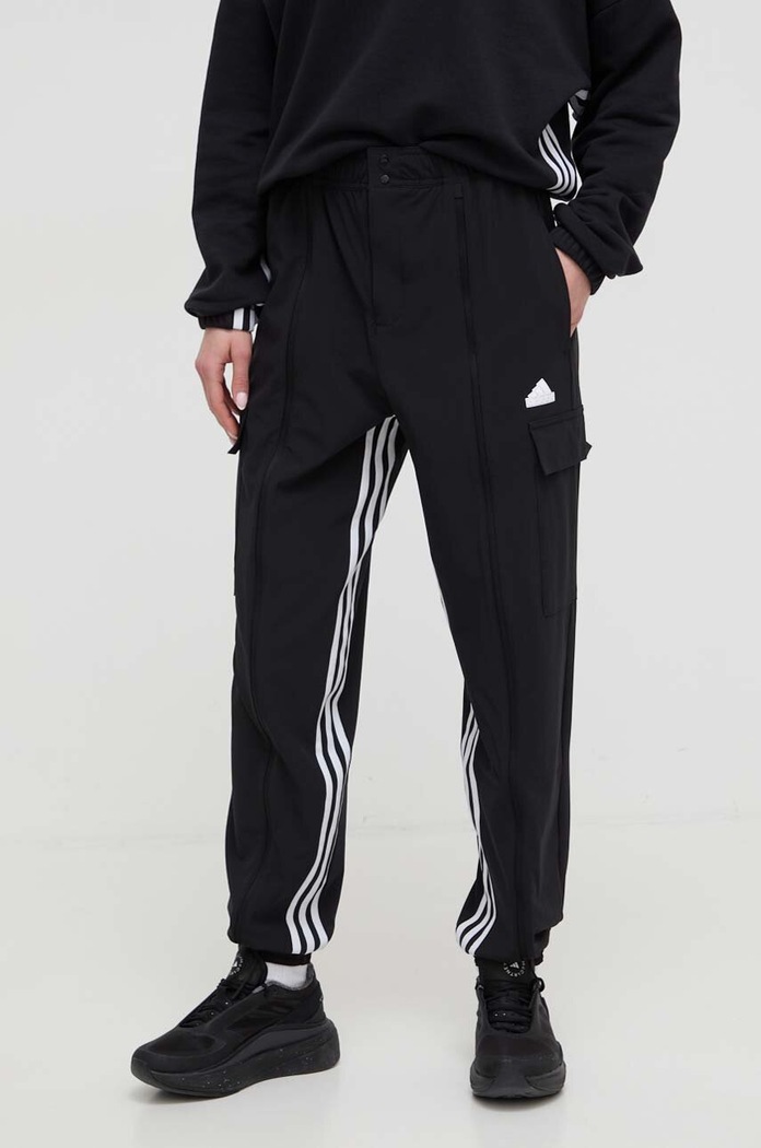 Παντελόνι φόρμας adidas εμπριμέ μαύρο IN1826