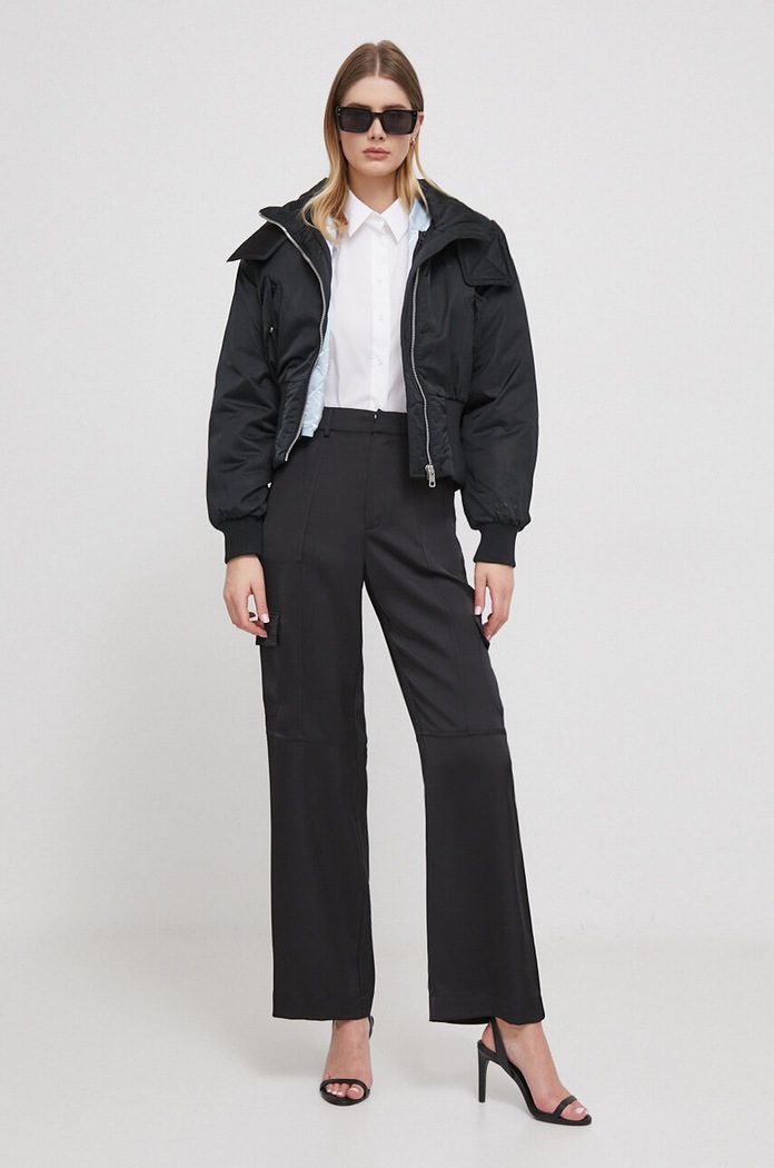 Joop! spodnie 30040261 czarny SS24