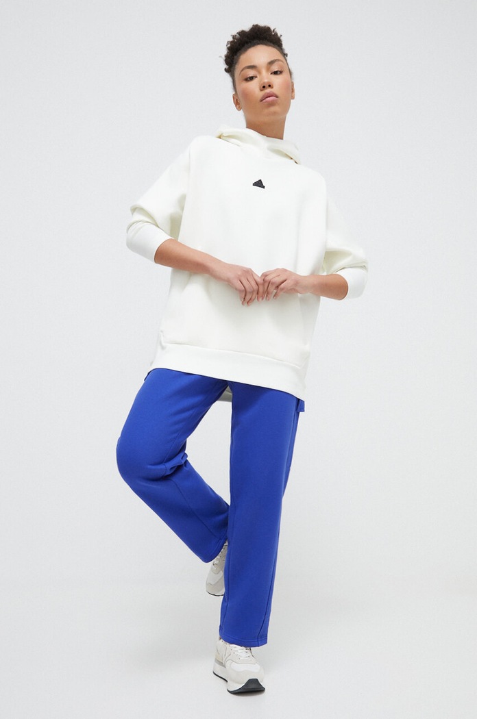 adidas pantaloni de trening IW1219 albastru SS24