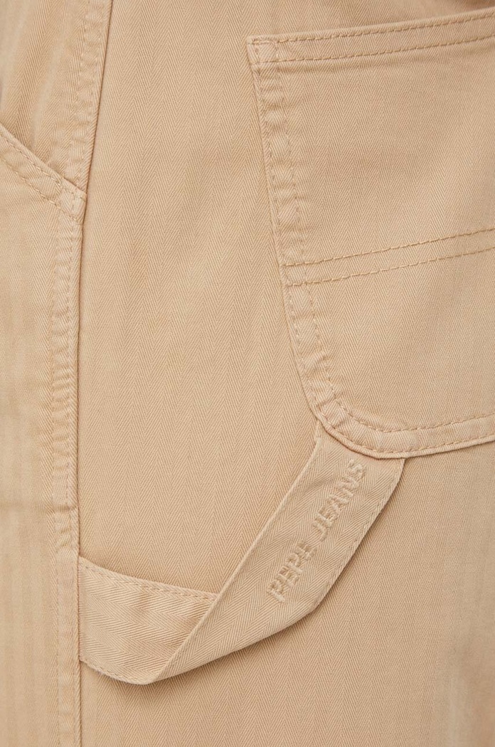 Hlače Pepe Jeans Betsy bež PL211692