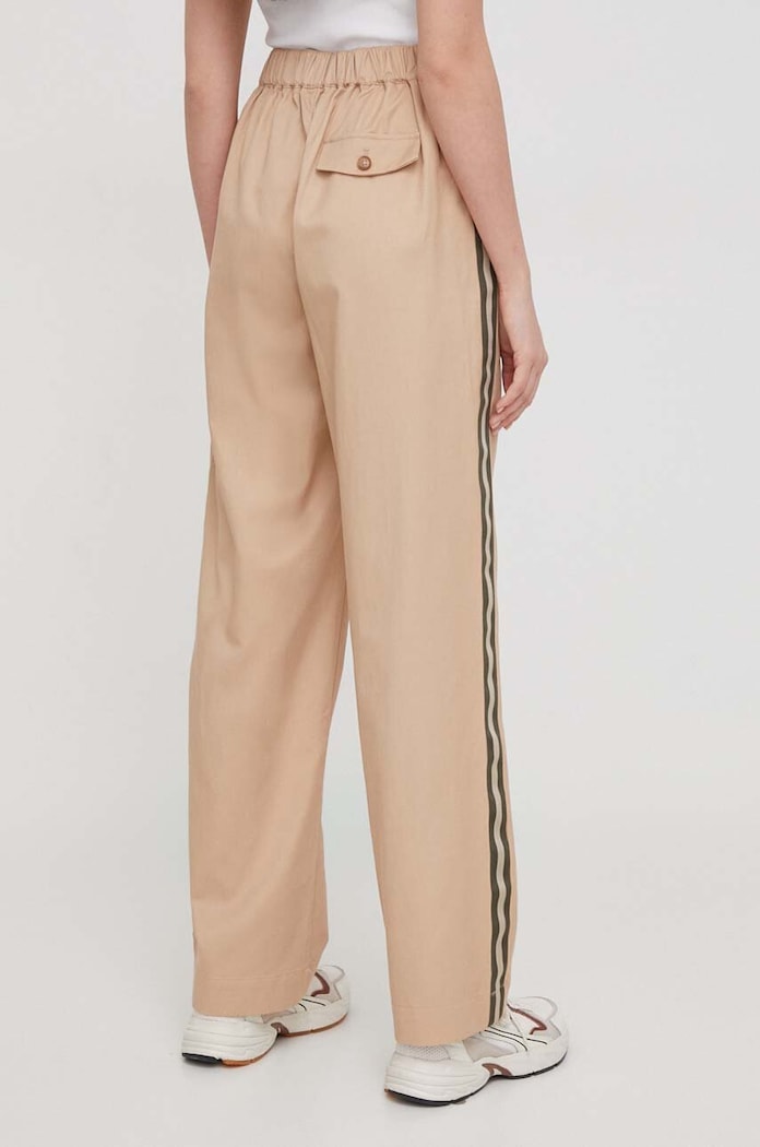 Odzież Pepe Jeans spodnie SUSANNE SUSANNE PL211693 beżowy