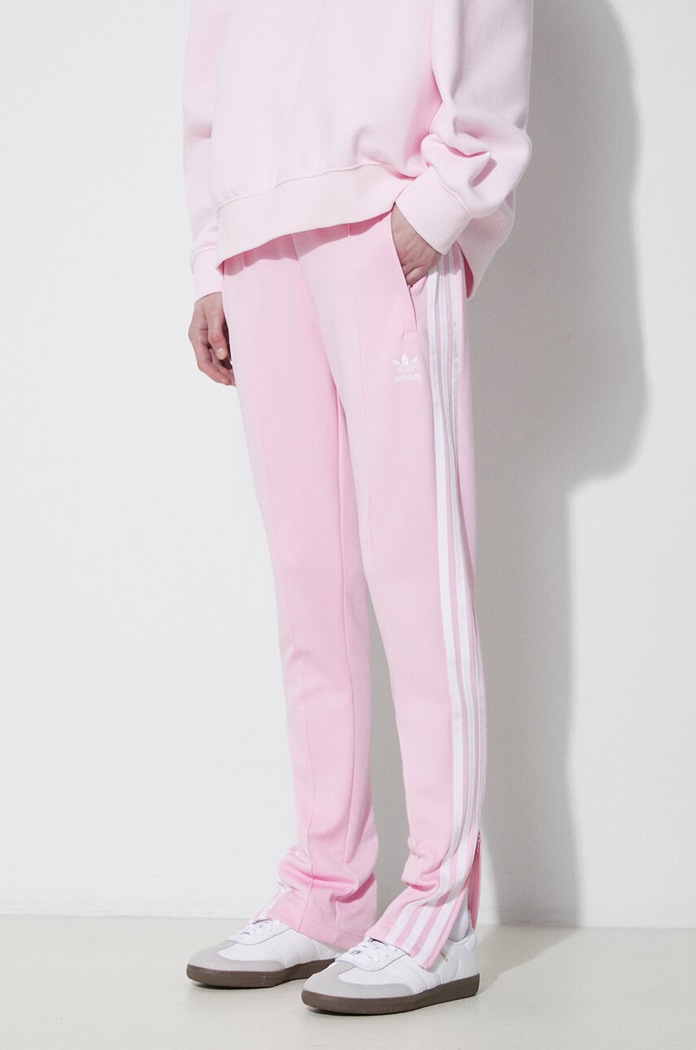 Tepláky adidas Originals Adicolor Classic SST ružová IR8076