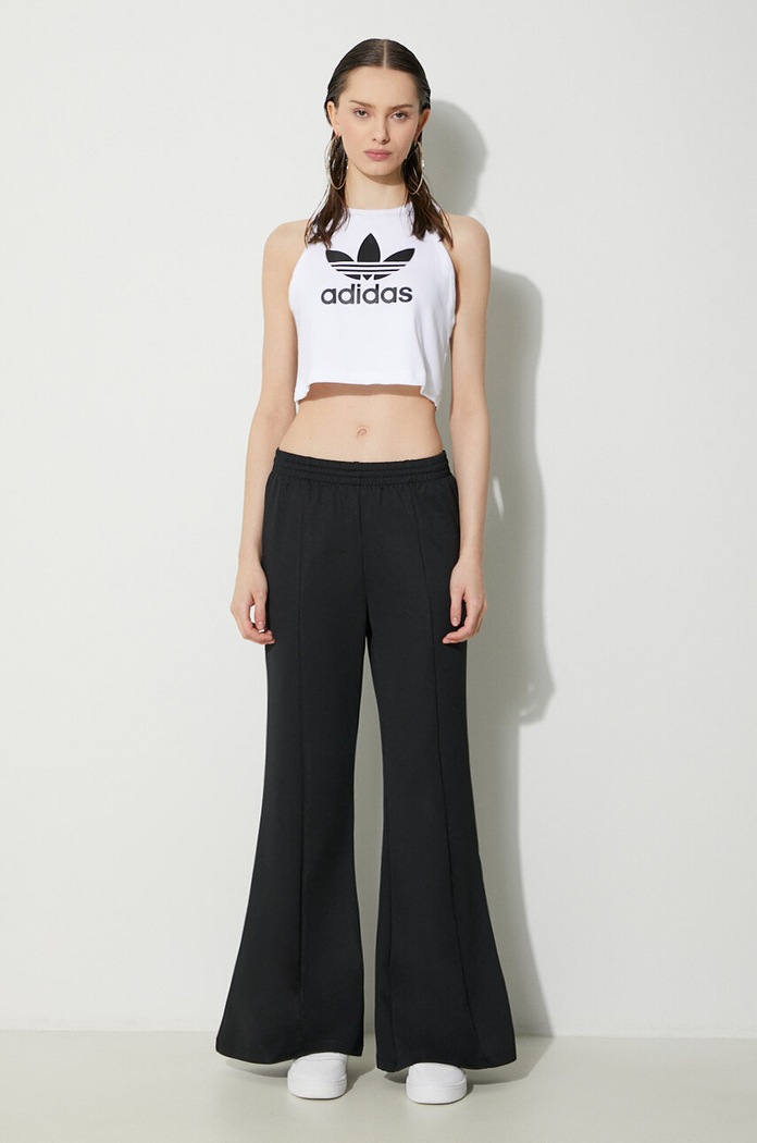 Tepláky adidas Originals Flared IT9240 černá SS24