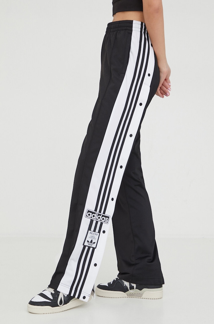 Tepláky adidas Originals Adibreak pletenina černá IU2519