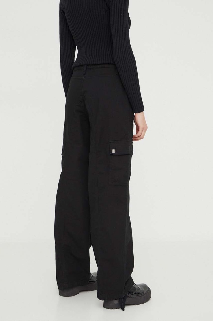 Oblečení Kalhoty Guess Originals W4RB57WFNP0 černá