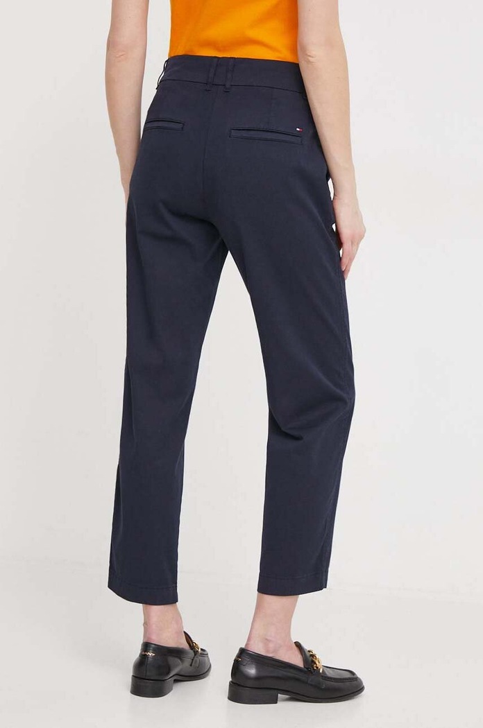 Oblečení Tommy Hilfiger Kalhoty Tommy Hilfiger WW0WW41352 námořnická modř