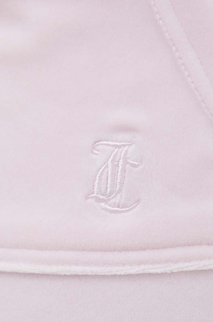 Juicy Couture velúr melegítőnadrág rózsaszín JCAP180.381