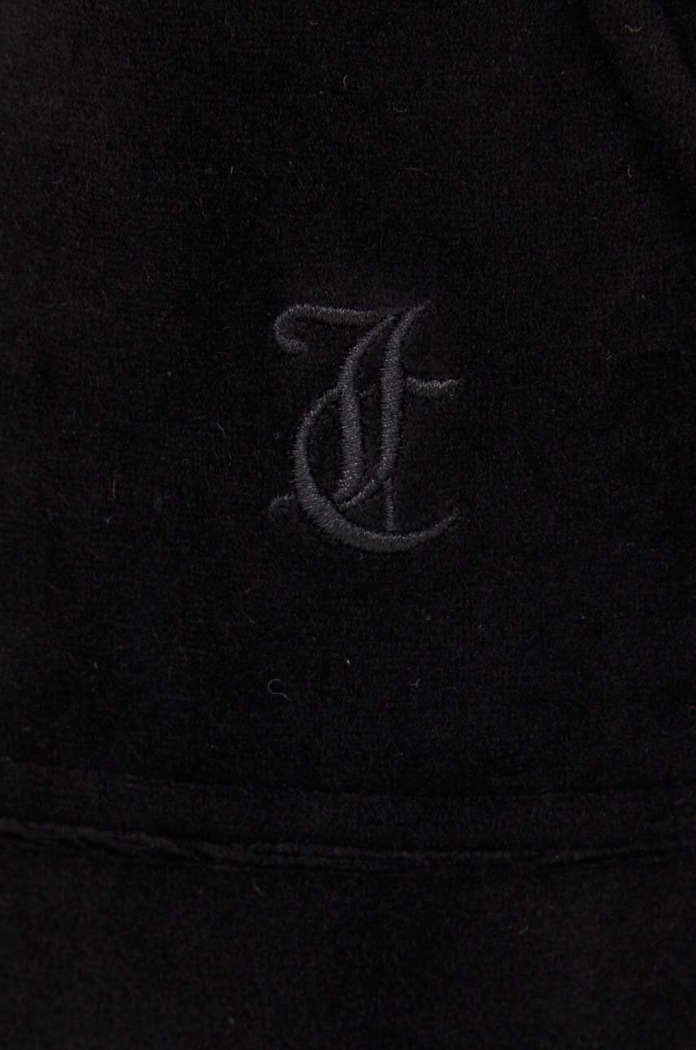 Donji dio trenirke od velura Juicy Couture crna JCSEBJ001.101