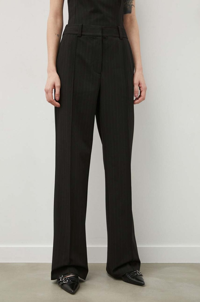 Samsoe Samsoe pantaloni F24100050 negru SS24