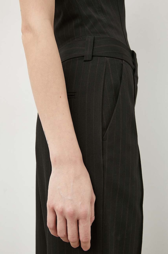 Samsoe Samsoe pantaloni negru F24100050