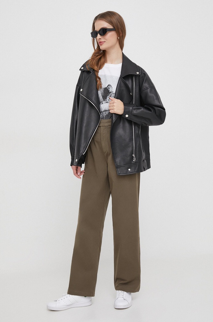 Pepe Jeans spodnie Tina PL211697 zielony SS24