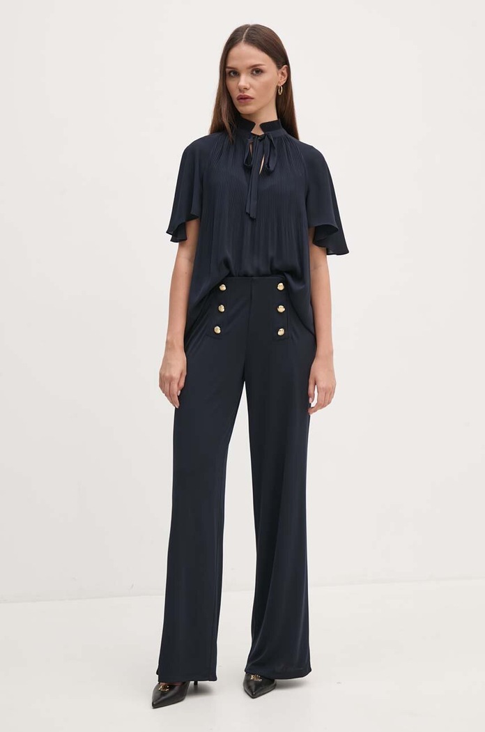 Nohavice Lauren Ralph Lauren 200807573 tmavomodrá SS25