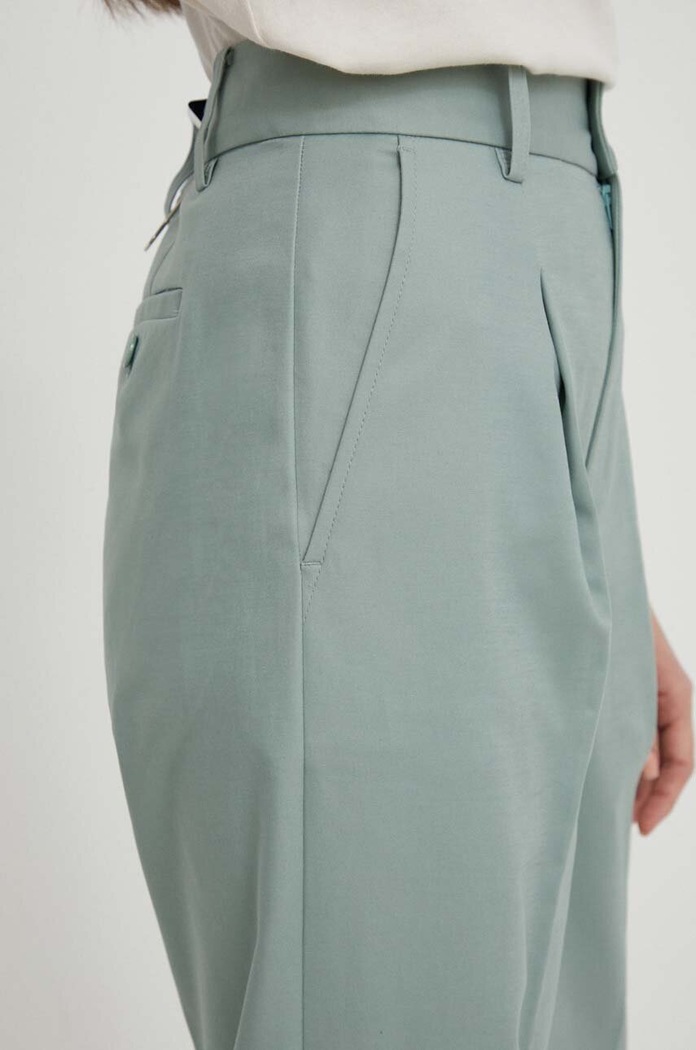 Lauren Ralph Lauren spodnie zielony 200871814