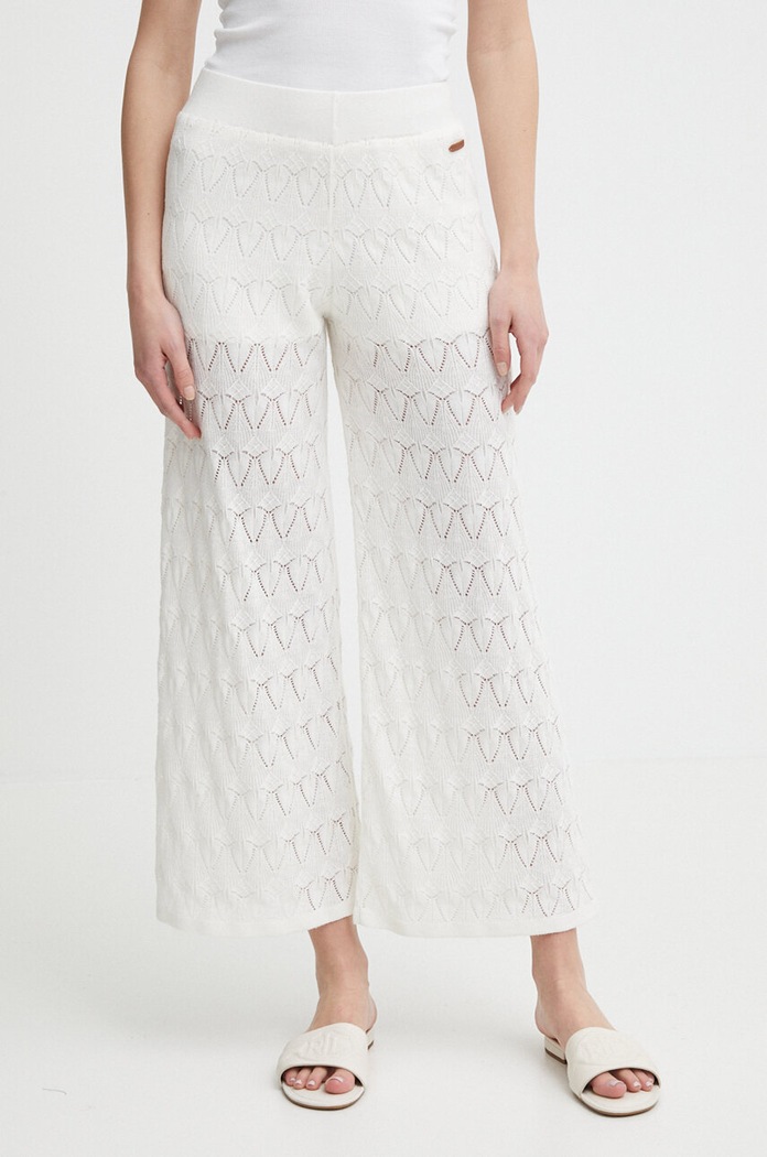 Oblečení Kalhoty s příměsí lnu Pepe Jeans GOLDIE PANTS PL211749 béžová