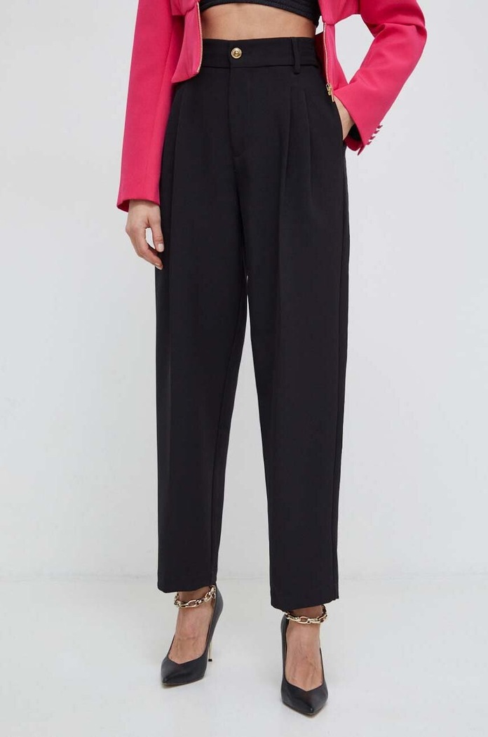 Versace Jeans Couture spodnie 76HAA115.N0103 czarny SS24