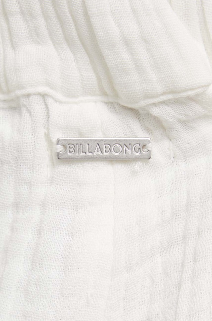 Billabong spodnie bawełniane Follow Me biały ABJNP00420