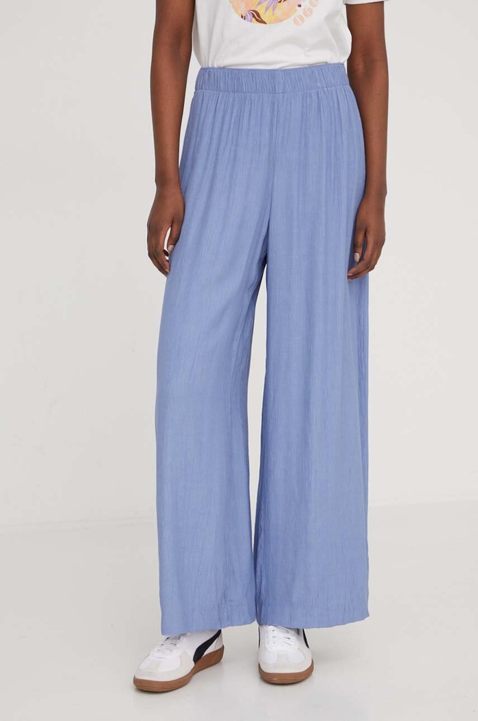 Kalhoty Abercrombie & Fitch modrá KI156.4071.221