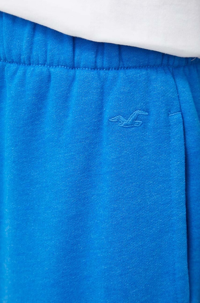 Hollister Co. pantaloni de trening albastru KI347.4011.221