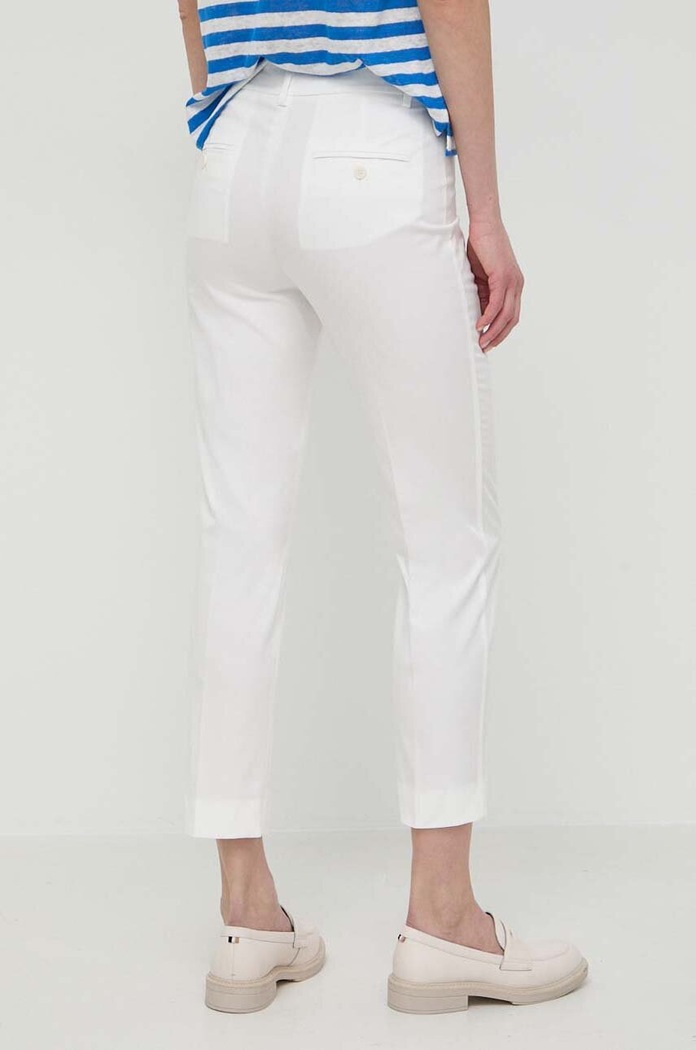 Weekend Max Mara spodnie 2415131032600 biały SS24
