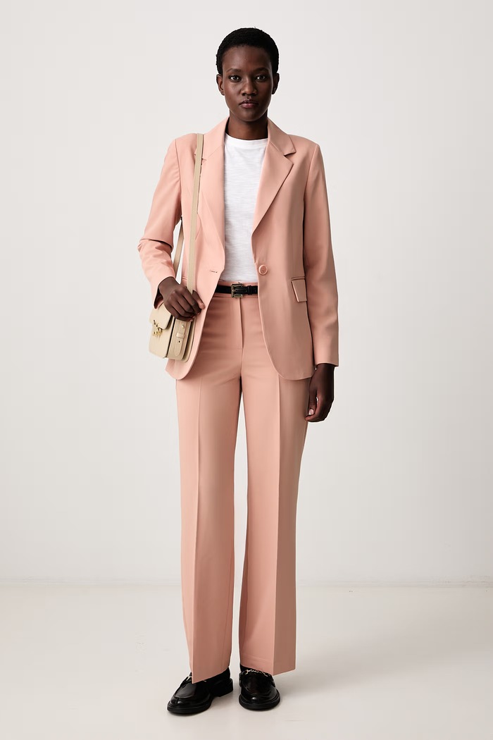 Sisley Панталон дамски 4KVXLF02I оранжев SS26