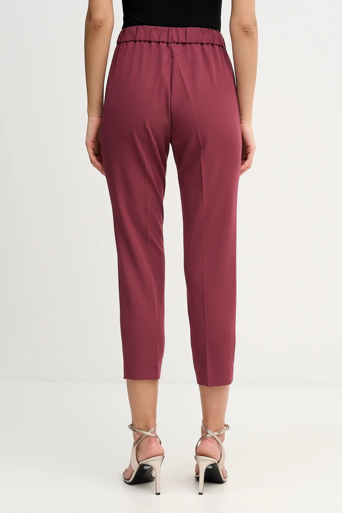 Oblečení Kalhoty Sisley 4KVXL5CM7 burgundské