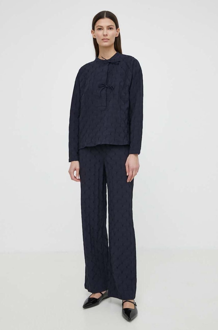 Resume Résumé spodnie AshleyRS Pant granatowy 20691128