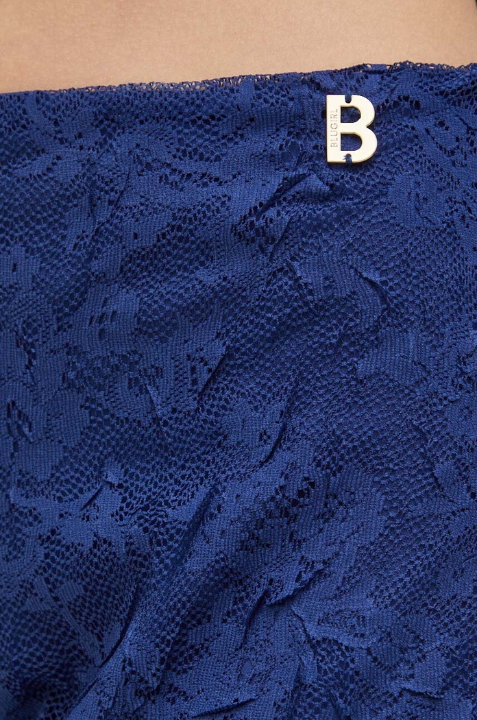 Blugirl Blumarine spodnie RA4080.J4653 granatowy