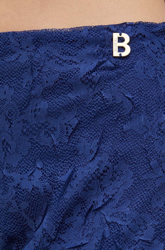 Blugirl Blumarine spodnie RA4080.J4653 granatowy