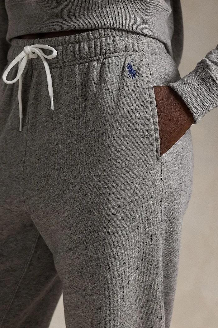 Βαμβακερό παντελόνι Polo Ralph Lauren γκρί 211935585