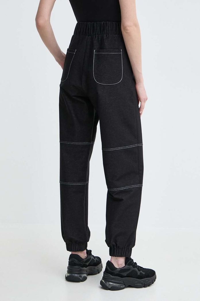 Odzież Max Mara Leisure spodnie 2416781088600 czarny