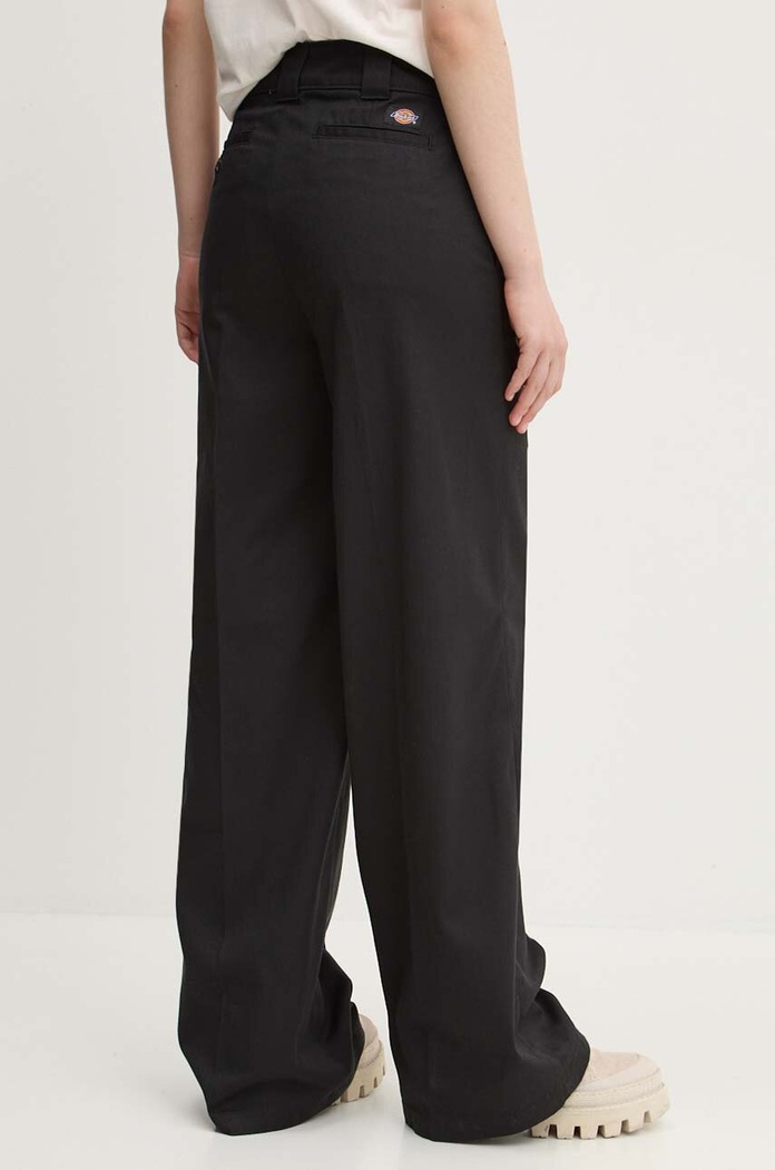 Oblečenie Nohavice Dickies WIDE LEG WORK PANT W DK0A4YSE čierna