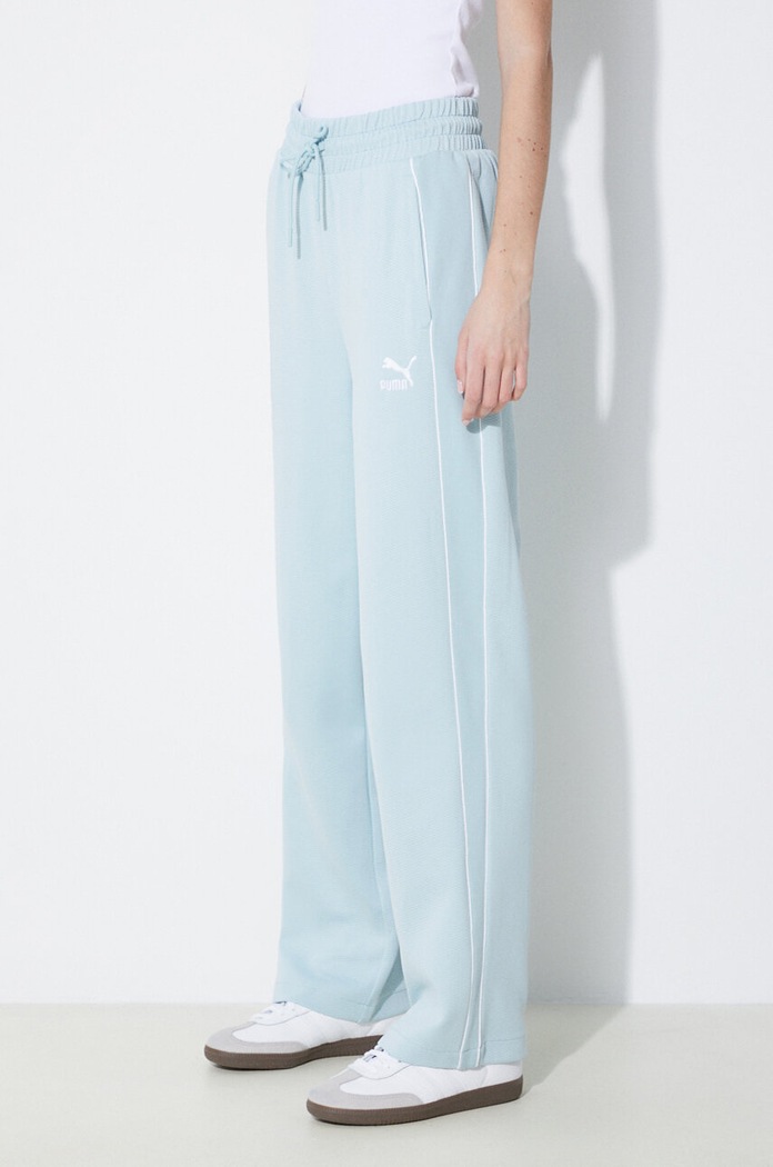 Спортивні штани Puma T7 High Waist Pant блакитний 624212
