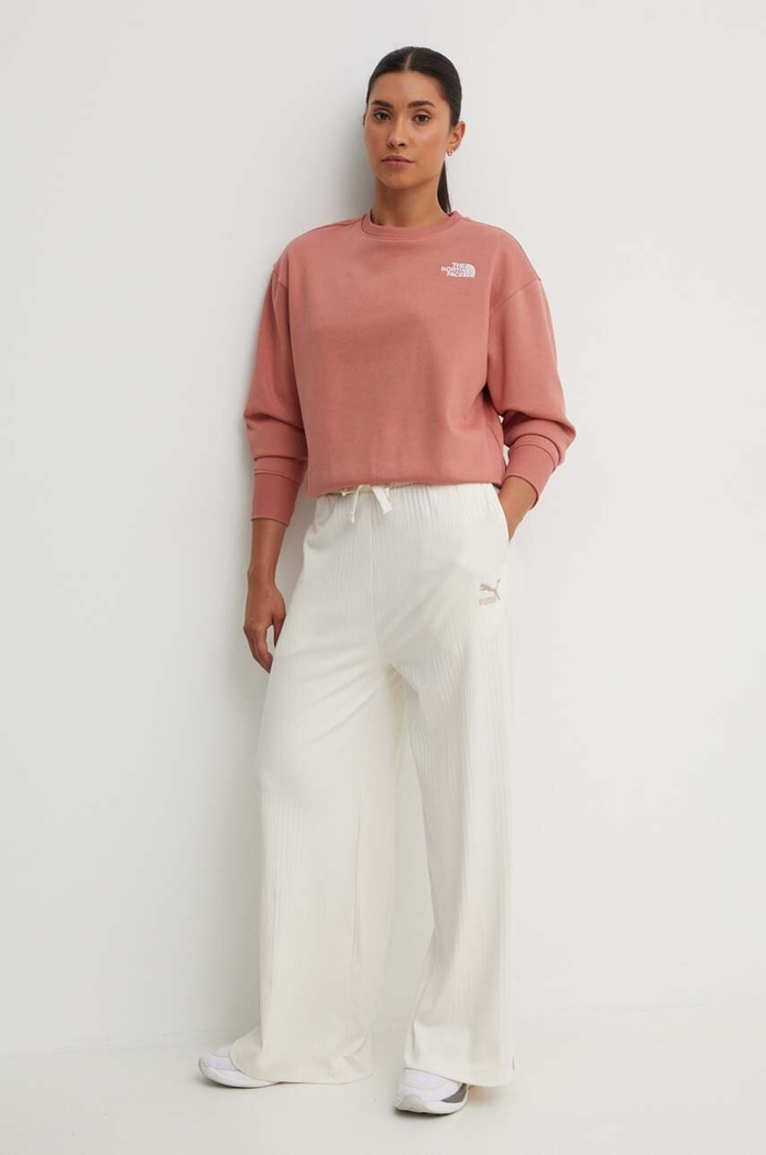 Παντελόνι φόρμας Puma 624268 μπεζ SS24